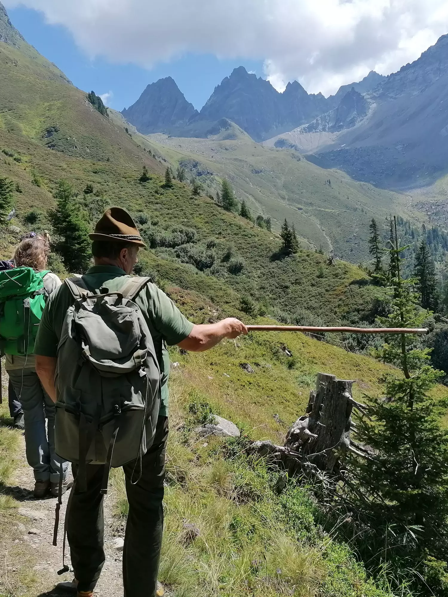 Naturschutzplan auf der Alm